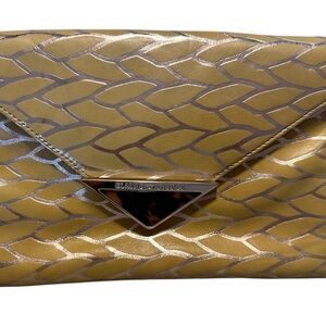 Elaine Turner Gold leaf Design Clutch